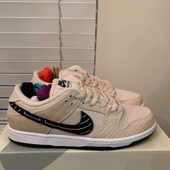 Nike Other - Nike SB Dunk Low Pro QS Albino & Preto Fossil